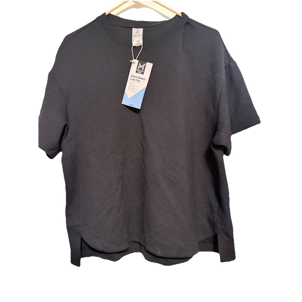 NWT Women's Members Mark Short Luxe Tee Large